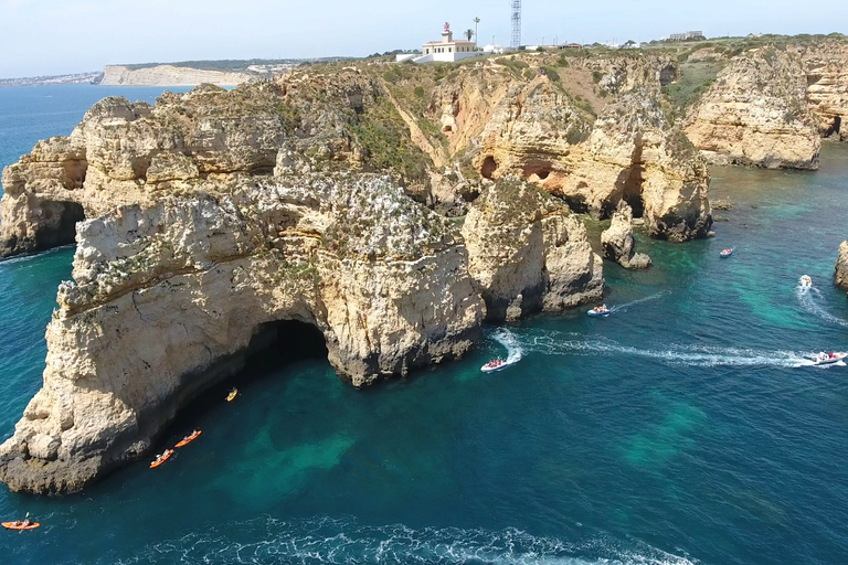 Lagos: Passeio de Barco Costeiro e Gruta da Ponta da Piedade