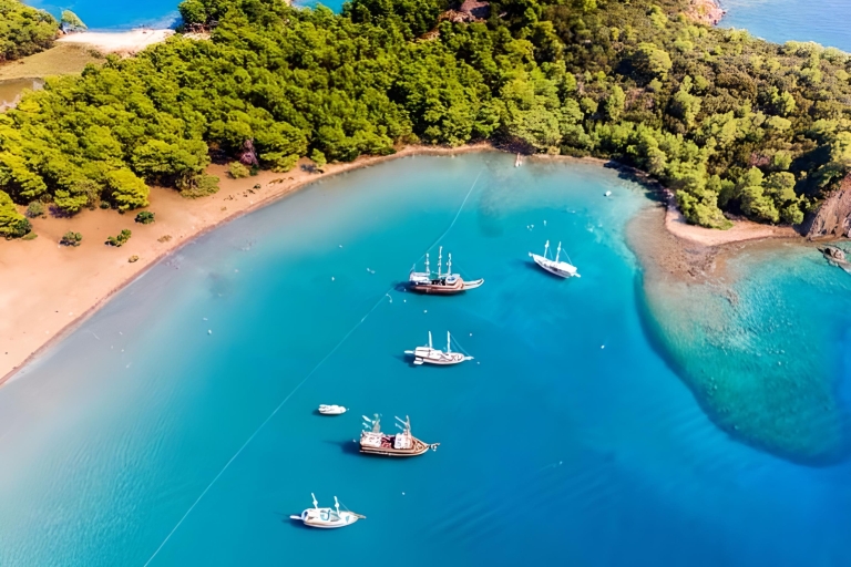 Kemer: Phaselis Relaxing Day Cruise for Families & Couples Tour with Hotel Pickup and Drop-off