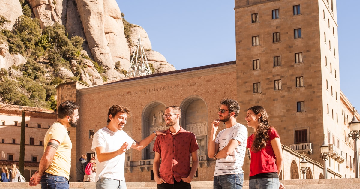 Von Barcelona aus Geführte Tour durch Montserrat mit Eintrittskarte