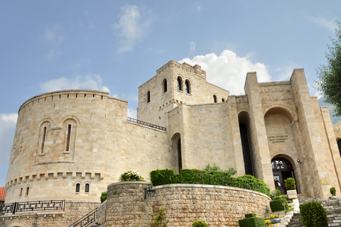 From Tirana: Kruja castle and the old bazaar from Tirana