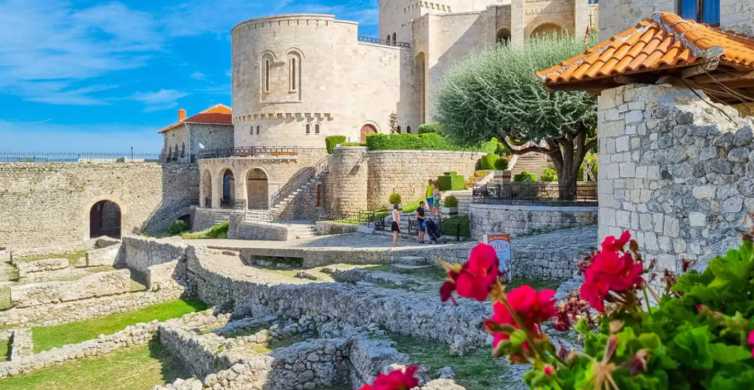 From Tirana: Kruja Castle, Old Bazaar & Sari Salltik Tour