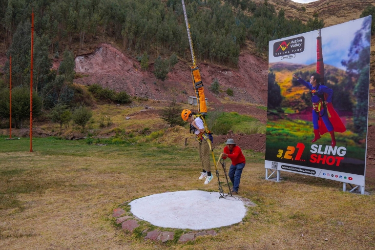 Desde Cusco: Aventura con tirachinas o Superman en Cusco