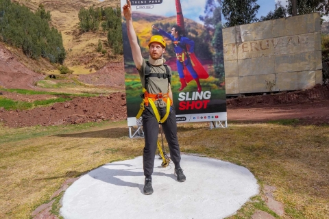 Depuis Cusco : Aventure au lance-pierre ou Superman à Cusco