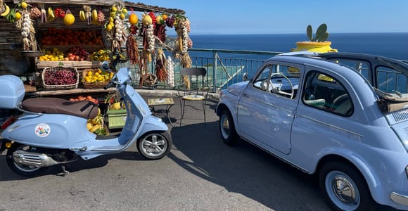 Amalfiküste: Vespa-Tour durch Amalfi, Ravello und Positano