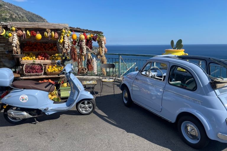 Von Ravello oder Salerno aus: Vespa Amalfiküste Tour mit Zwischenstopps