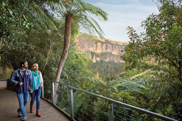 Vanuit Sydney: Blue Mountains, Three Sisters & Leura-dagtour