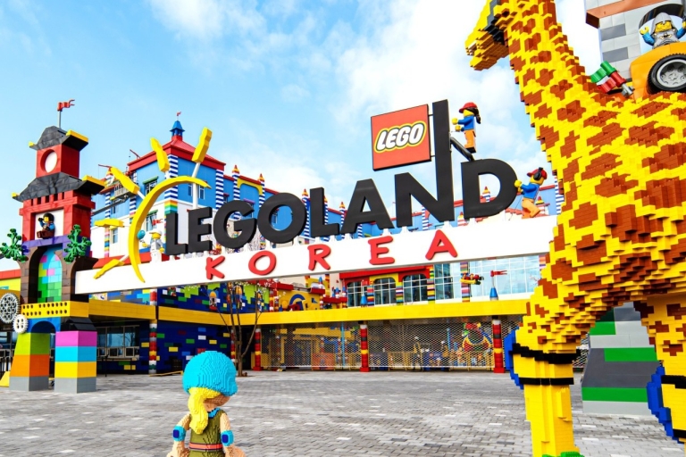 From Seoul: Legoland Day Tour with Gangchon Railbike or Nami Shared Nami Tour: Meet at Myeongdong