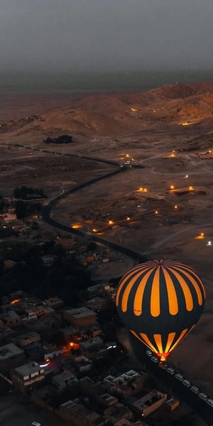 Luxor Hot Air Balloon Ride Over Luxor Relics Getyourguide