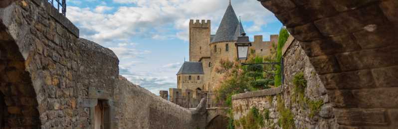 Carcassonne: tour autoguiado do aplicativo para smartphone pelas paredes medievais