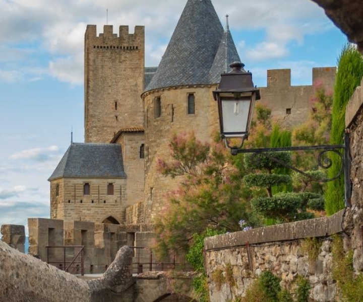 Carcassonne: tour dell'app per smartphone autoguidato delle mura medievali