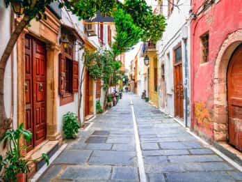 From Agia Galini/Matala: Rethymnon City Tour