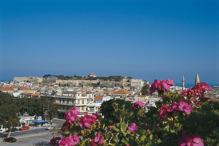 Rethymnon City from Agia Galini and Matala