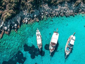 Bodrum : Croisière en bateau à Karaada avec déjeuner