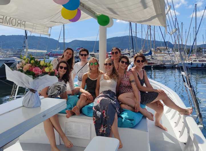 Porto-Vecchio: Boat Tour with Meal and Swim Stops