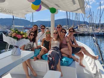 Porto-Vecchio: Boat Tour with Meal and Swim Stops