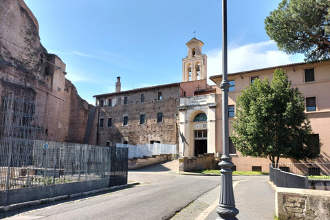 Roma: Tour guidato del Colosseo, del Foro Romano e del PalatinoTour in spagnolo