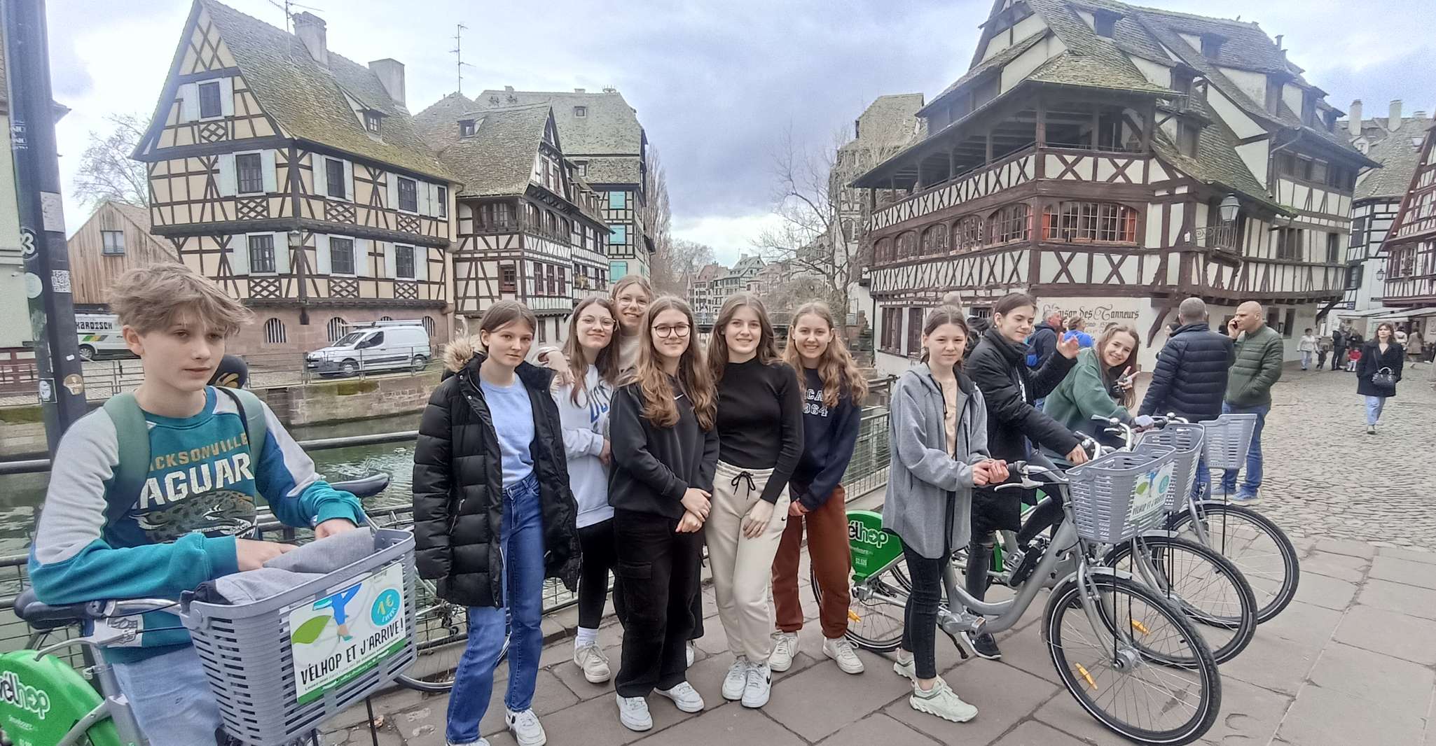 Visite guidée à vélo du centre-ville de Strasbourg avec un local - Hizvo