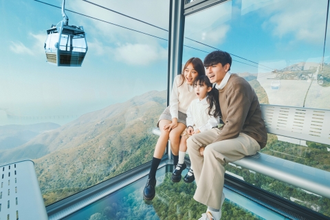 Ngong Ping 360 Cable Car Private Cabin with Skip-The-Line Private Crystal Cabin