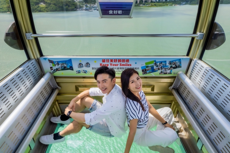 Ngong Ping 360-kabelbaan privécabine met toegang zonder wachtrijPrive-kristallen hut