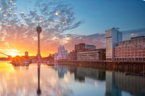 Düsseldorf: gioco di esplorazione della città e tour