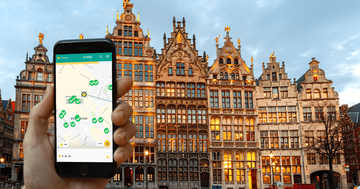 Antwerp: App-Based City Exploration Game 