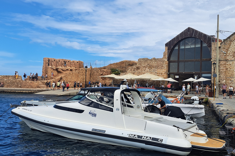 Chania: Santorini Ganztägige private Kreuzfahrt mit Besuch in Oia