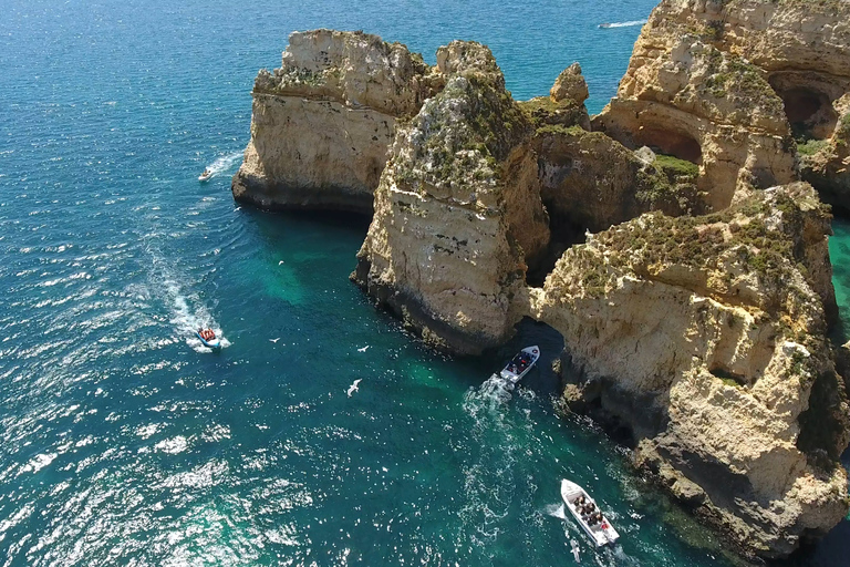 Lagos: Passeio de Barco Costeiro e Gruta da Ponta da Piedade