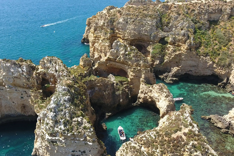 Lagos: Passeio de Barco Costeiro e Gruta da Ponta da Piedade