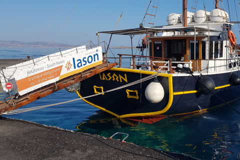 Naxos: Rina Cave & Koufonisia Full-Day Cruise with BBQ