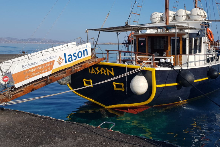 Naxos: Rina Cave & Koufonisia Full-Day Cruise with BBQ