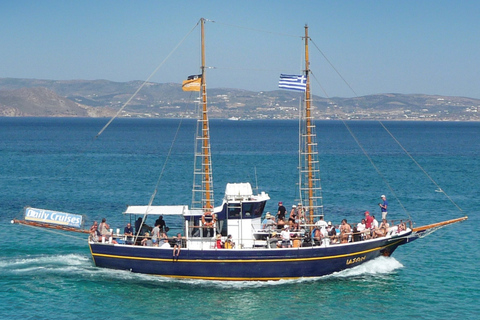 Naxos: Rina Cave & Koufonisia Full-Day Cruise with BBQ