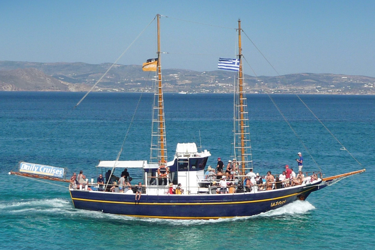 Naxos: Rina Cave & Koufonisia Full-Day Cruise with BBQ