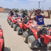 Marrakech Guided Quad Bike and Camel Ride Tour with Tea