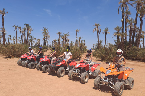 Marrakech : Excursion guidée en quad et à dos de chameau avec petit-déjeuner