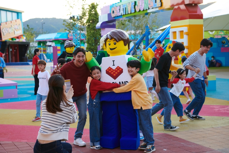 From Seoul: Legoland Day Tour with Gangchon Railbike or Nami Shared Nami Tour: Meet at Myeongdong