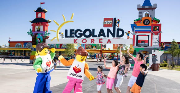 Seoul: Eintritt zum LEGOLAND mit Transport (optionales Schienenfahrrad)