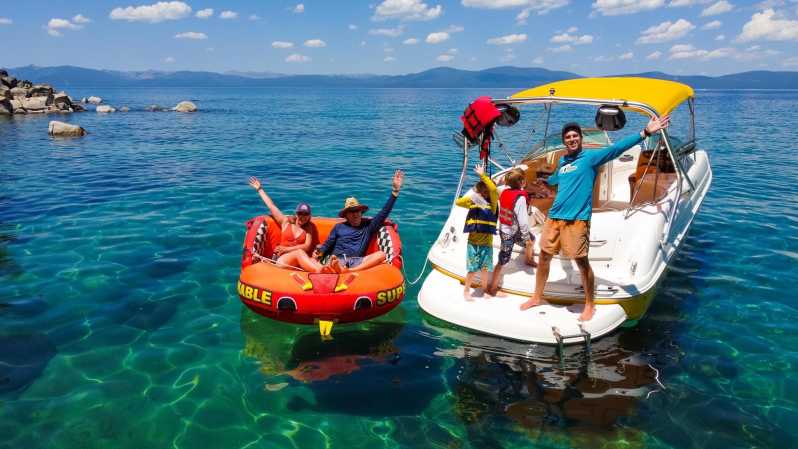 Lake Tahoe: Private Customizable Cruise with Watersports