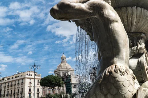 Catania Hoogtepunten van de stad Wandeltour - Engels of Frans