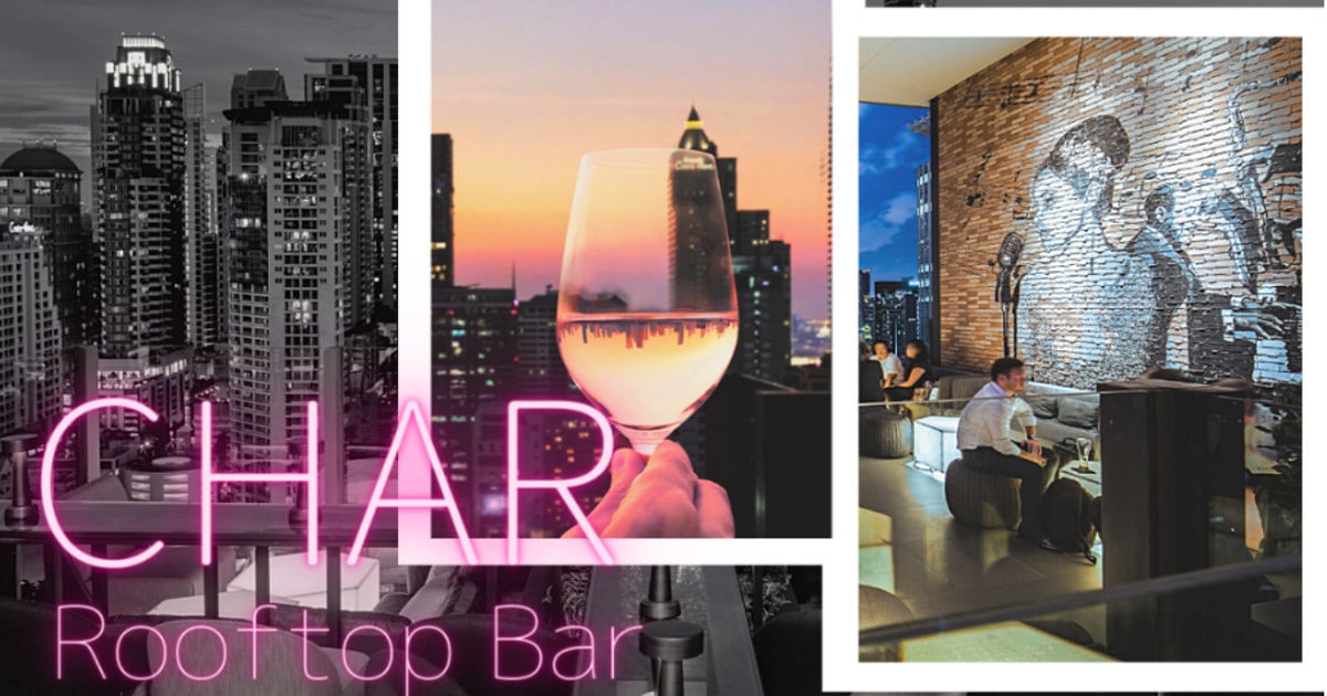 Bangkok: Hotel Indigo CHAR CHAR Rooftop Bar Drink Voucher pentru ...