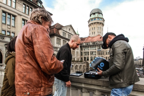 Outdoor Escape Game with Augmented Reality trough Zurich
