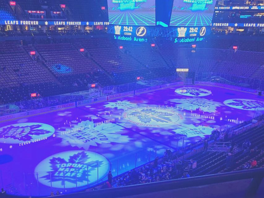 Scotiabank Arena with: Toronto Maple Leafs 