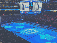 Toronto, Toronto Jeu des Maple Leafs de la LNH à l'aréna Scotiabank - Hizvo