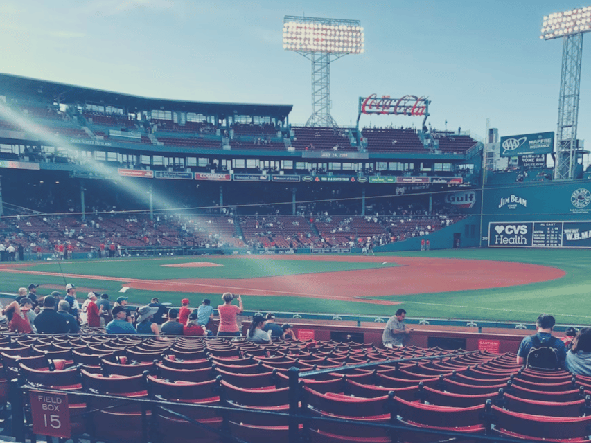 Field Box 3 at Fenway Park 