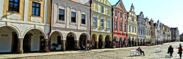 Visit Telč Painted Ladies Historic Center Self-Guided Audio Tour in Telč