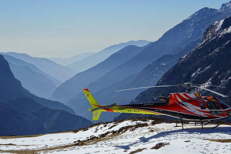 Katmandu: Helikoptertur till Everest Base Camp med transferHelikoptertur till Everest Base Camp