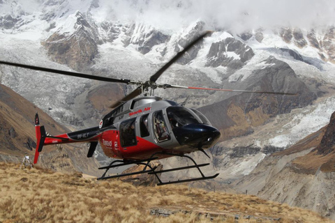 Katmandu: Helikoptertur till Everest Base Camp med transferHelikoptertur till Everest Base Camp