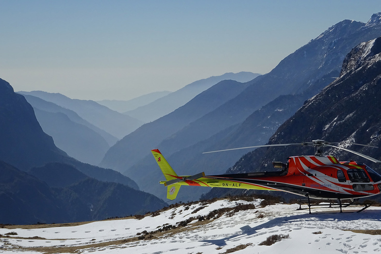 Katmandu: Helikoptertur till Everest Base Camp med transferHelikoptertur till Everest Base Camp