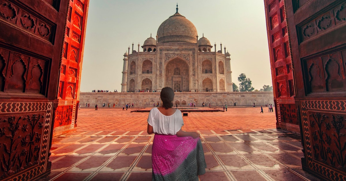 Agra Taj Mahal and Agra Fort Entry Tickets and Private Tour GetYourGuide