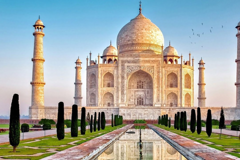 Billet pour le Taj et le fort d'Agra avec un guide parlant anglais