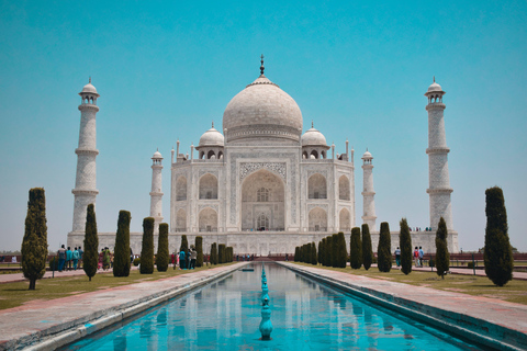 Billet pour le Taj et le fort d'Agra avec un guide parlant anglais